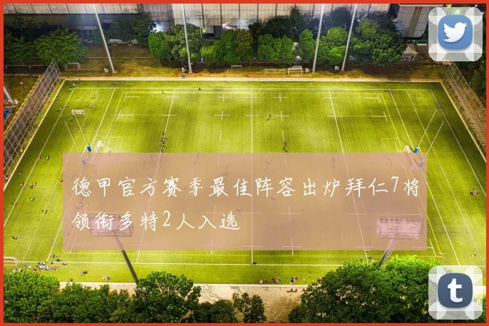 德甲官方赛季最佳阵容出炉拜仁7将领衔多特2人入选